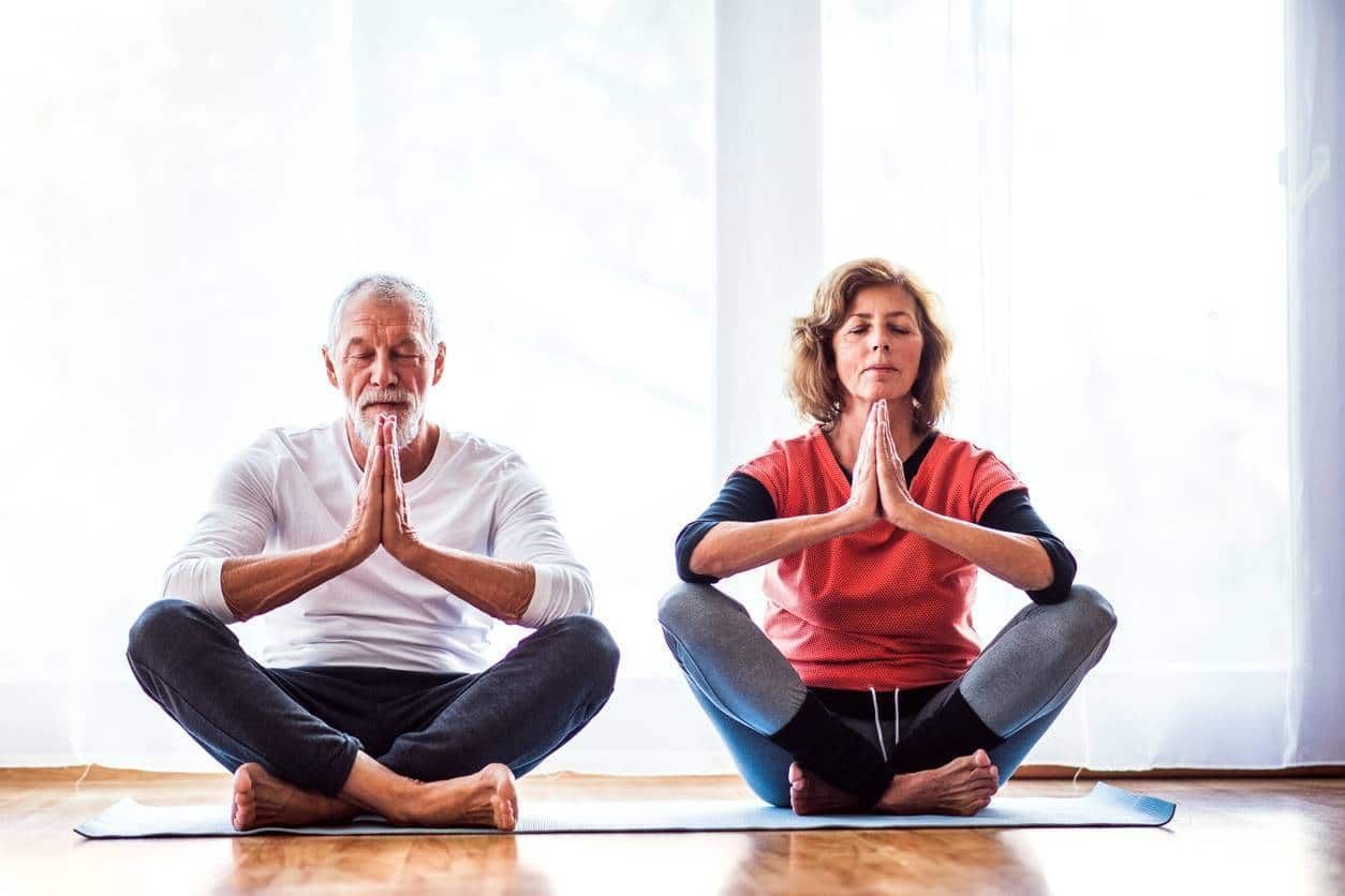 Yoga, a good activity for seniors